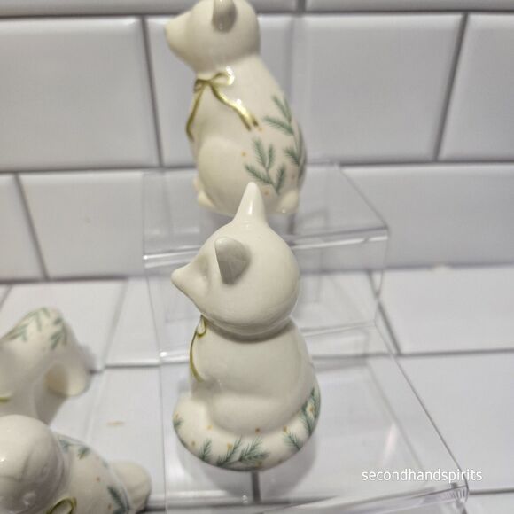 Target Bullseye Playground 2025 Set of 4 Christmas Porcelain Woodland Animals - Picture 5 of 6